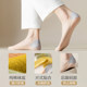 ພາກຮຽນ spring ແລະ summer ບາງ ice silk invisible socks for women deodorant low-top boat socks shallow mouth non-slip pure cotton sole shoes socks