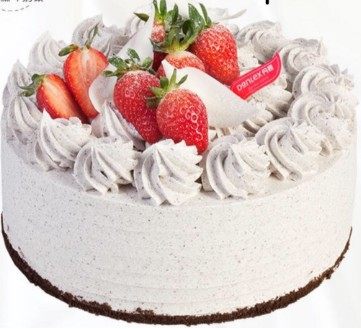 E-coupon Qingdao Danxiang birthday cake coupon new net red official price 6 inch 159 yuan milk oreo