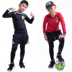 Quần áo thể dục trẻ em phù hợp với quần áo bóng đá nam quần áo nhanh khô đào tạo quần áo mùa thu dài tay Taekwondo quần áo thể thao quần áo tập gym nữ nike chính hãng Quần áo tập thể hình
