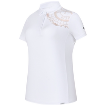 Yang Mis same style FILA Versailles collection authorized short-sleeved technical POLO shirt womens 24 Xia Xin golf