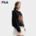 FILA скоро выйдет в продажу Свитер Fila couple с капюшоном 26 весенне-новогодний повседневный свободный хлопковый вязаный топ mini 1