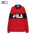 Áo sơ mi nam cổ điển QUẦN ÁO Fila POLO mùa xuân 2019 xu hướng thời trang mới thể thao đan áo dài tay nam - Áo polo thể thao Áo polo thể thao