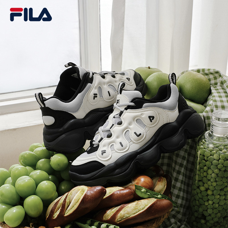 Официальная женская обувь FILA, обувь для папы, спортивная обувь, новинка осени 2025 года, повседневная обувь в горошек