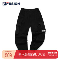 (Cai Xu Kun's same paragraph )FILA FUSIONxWM Bai Shan joint name 2021 autumn fashion male street work clothes