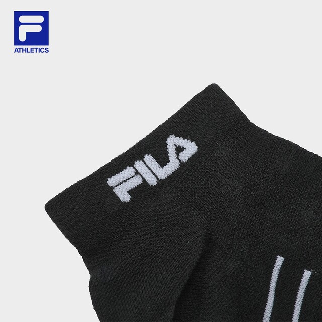 FILA ຢ່າງເປັນທາງການຂອງຜູ້ຊາຍ socks ແອວຕ່ໍາ socks 2024 summer ໃຫມ່ງ່າຍດາຍອອກກໍາລັງກາຍກິລາ socks ເຮືອ socks ຖົງຕີນສັ້ນ