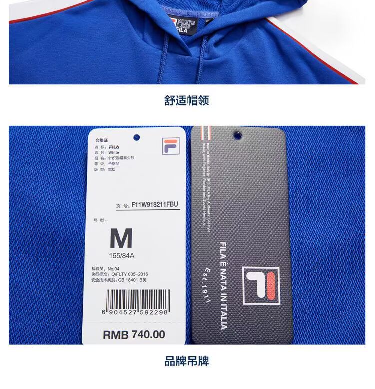 Áo len nữ chính thức của FILA Fila 2019 Mùa xuân mới thể thao Áo thun thường nữ - Thể thao lông cừu / jumper áo khoác thu đông nữ