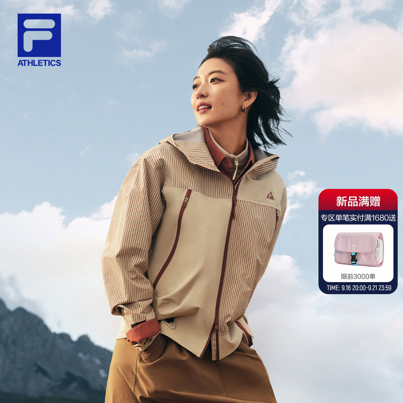 [Same Style as Sun Qian] Breathing Shell | Fila Soft Shell Jacket 26 Autumn New Women's Outdoor Sports Top