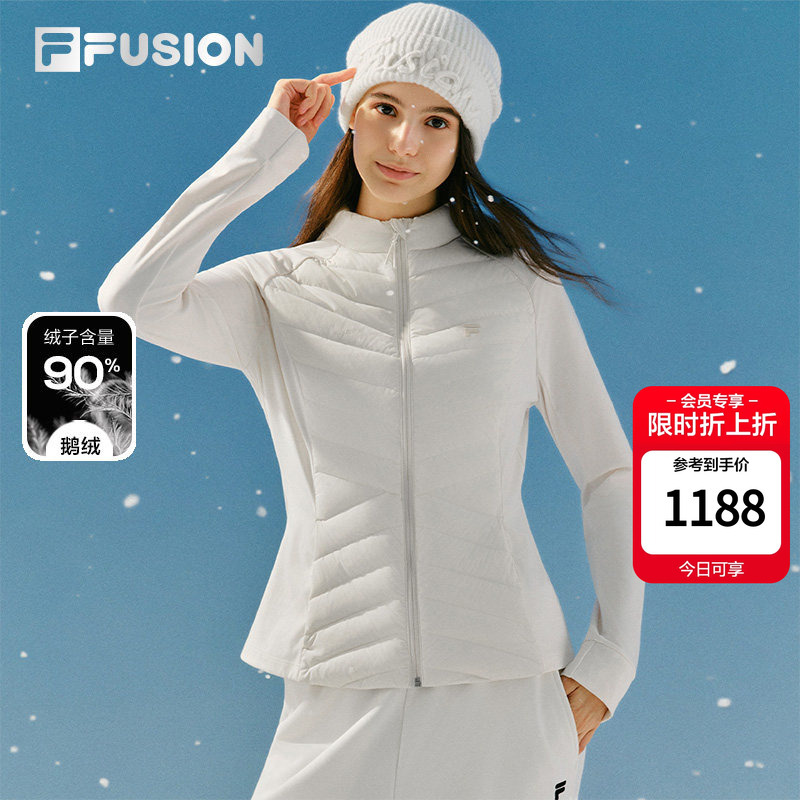 Fila down Jacket | Fila Trendy Brand Lightweight down Jacket 26 Winter New Women's Slim-Fit Waist-Cinching Warm Top Fila down Jacket | Fila Trendy Brand Lightweight down Jacket 26 Winter New Women's Slim-Fit Waist-Cinching Warm Top