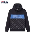 FILA chính thức của nam giới áo len có mũ trùm đầu 2020 mùa đông mới twill LOGO thời trang áo len hợp thời trang nam - Thể thao lông cừu / jumper Thể thao lông cừu / jumper