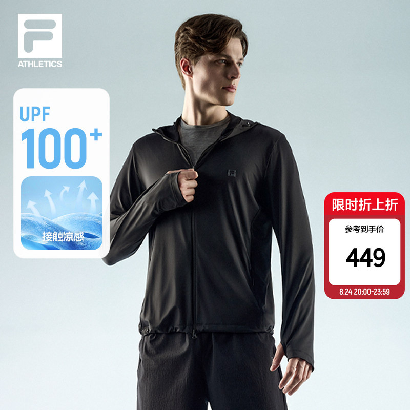 Fila Men's Original Sun Protection Jacket 26 Summer New Outdoor Fitness Running Sports Lightweight Breathable Top Fila Men's Original Sun Protection Jacket 26 Summer New Outdoor Fitness Running Sports Lightweight Breathable Top