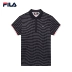 FILA Fila Official Áo sơ mi nữ tay áo ngắn 2019 Mùa xuân Mới giản dị đan áo sơ mi ngắn tay - Áo polo thể thao Áo polo thể thao