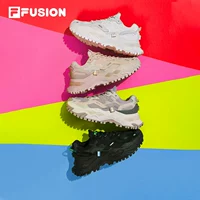 Женская женская обувь Fila Fusion Fila Fusion, легкая туфли для папочек, повышенная толстая подошва повседневная 𫔮 дышащая спортивная обувь