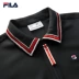 FILA Fila nữ ăn mặc 2018 mùa thu thời trang mới thể thao giản dị POLO cổ áo ngắn tay đầm nữ