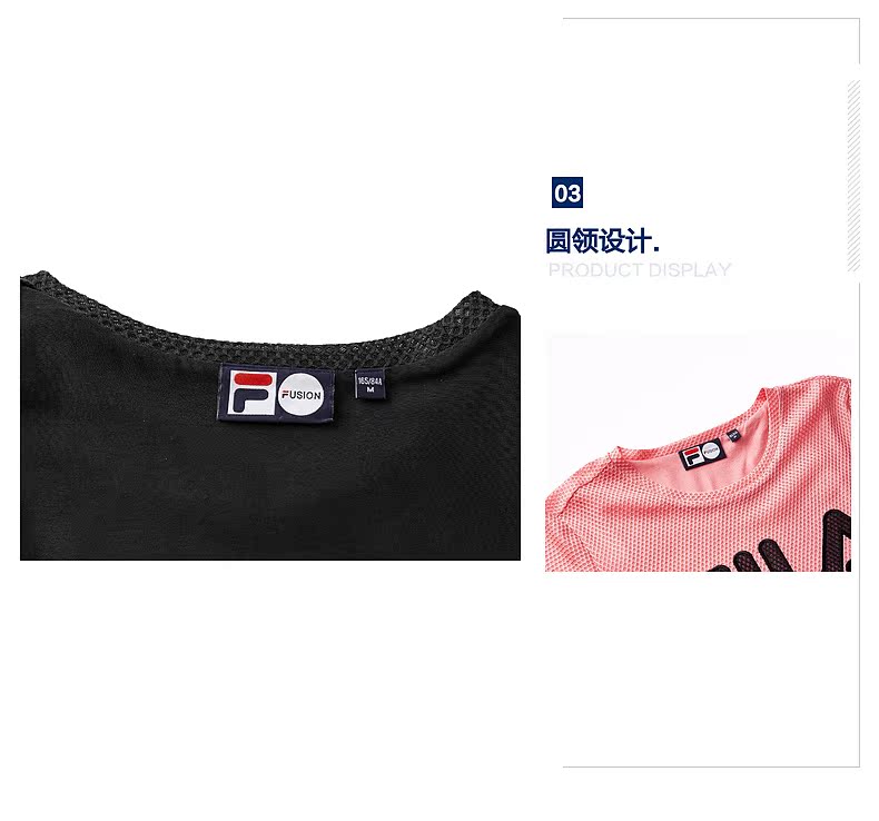 FILA FUSION Fila dress nữ 2018 mùa hè LOGO mới thể thao thoáng khí thời trang đầm nữ bộ nỉ the thao nữ mùa đông