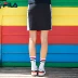 Fila fila váy 2018 mùa hè mới thể thao giản dị thời trang đơn giản nhấn màu logo váy mỏng bộ the thao adidas nữ chính hãng Trang phục thể thao