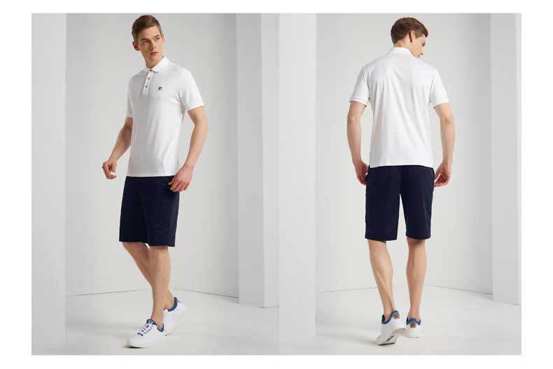 FILA Fila Nam Ngắn Tay Áo Ve Áo Ngắn Tay Áo Polo Áo Bông Thể Thao Kinh Doanh Bình Thường Ngắn Tay Áo Sơ Mi Nam áo polo aremi