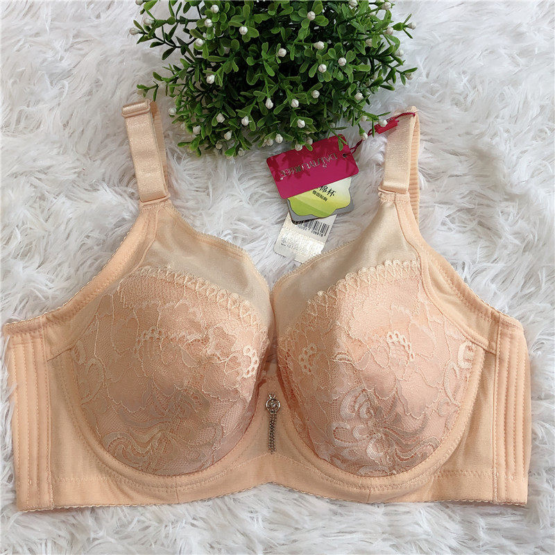 Daisy Jade spring and summer new thin bra DW76122 large cup large side full cup soft cotton circumference large size underwear