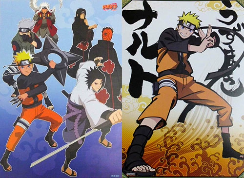 Anime ngoại vi Naruto 8 áp phích đặt hình nền Naruto Sasuke Kakashi Wallpaper dán - Carton / Hoạt hình liên quan
