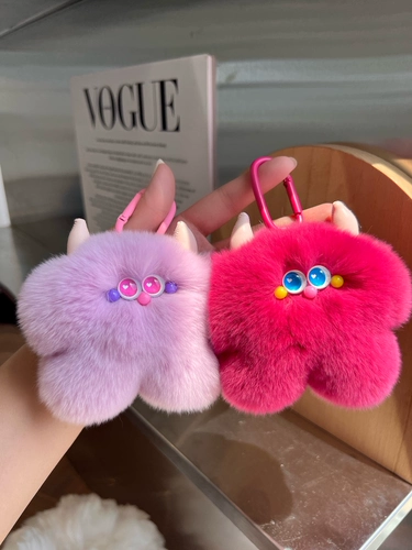 Милый брендовый брелок, плюшевая кукла, украшение на сумку, популярно в интернете