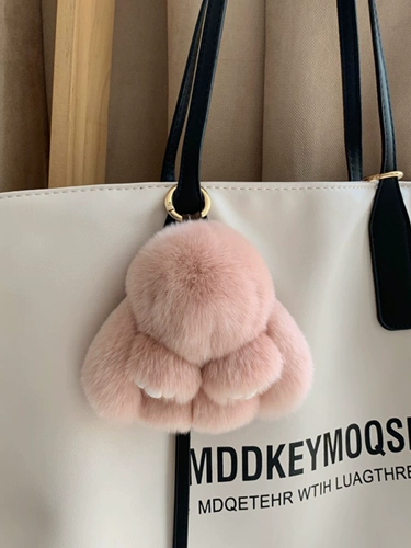 Брелок, элитная креативная подвеска, милая плюшевая кукла, кролик, ранец, Южная Корея