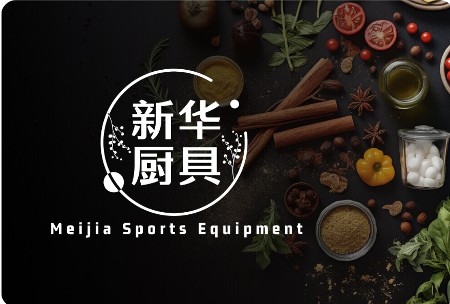 新华厨具店的LOGO