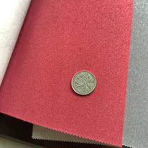 Modern simple pure color plain red cotton linen wall cloth Chinese style big red living room bedroom wine red Chinese Red