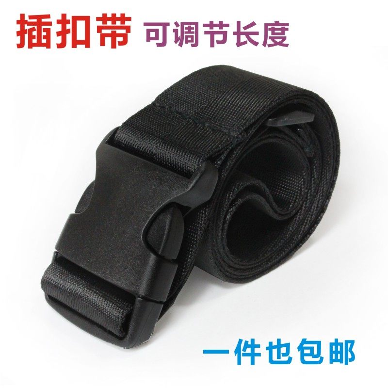 Mobile Phone Bag Belt Outdoor Sports Leisure Running Strap Buckle Plastic Buckle Camera Bag Nylon Braided Belt