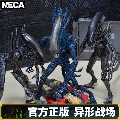 Официальный подлинный NECA Alien War Iron Blood Warrior