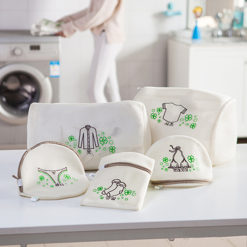 Han Style Underwear Pants Socks Clothing Protection Wash Bag Suit Thickened Double Layer Fine Net Quality Wash Care Bag 3