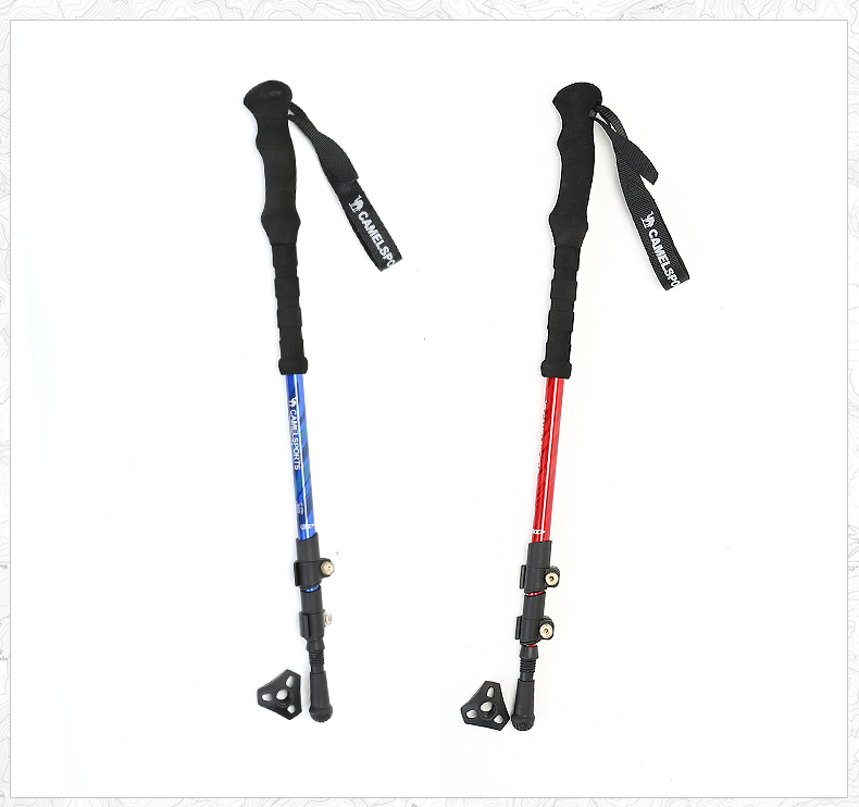 CAMEL lạc đà ngoài trời cực leo núi hấp thụ độ ẩm eva kẹp thẳng 3 phần kính thiên văn nhẹ đi bộ đường dài núi đi bộ ngoài trời 	gậy chỉ đường cho người mù	
