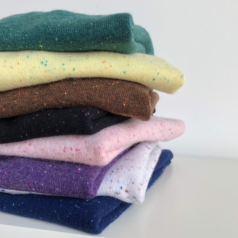 Love Suede Grain Sensation Snowy Velvet Conseyne Ideas Yarn Children Pure Cashmere Cardigan 33 Color Winter