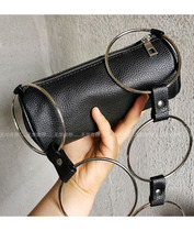 (Foreign trade inventory special) design sense ring Hand bag high sense small bag texture shoulder shoulder bag female