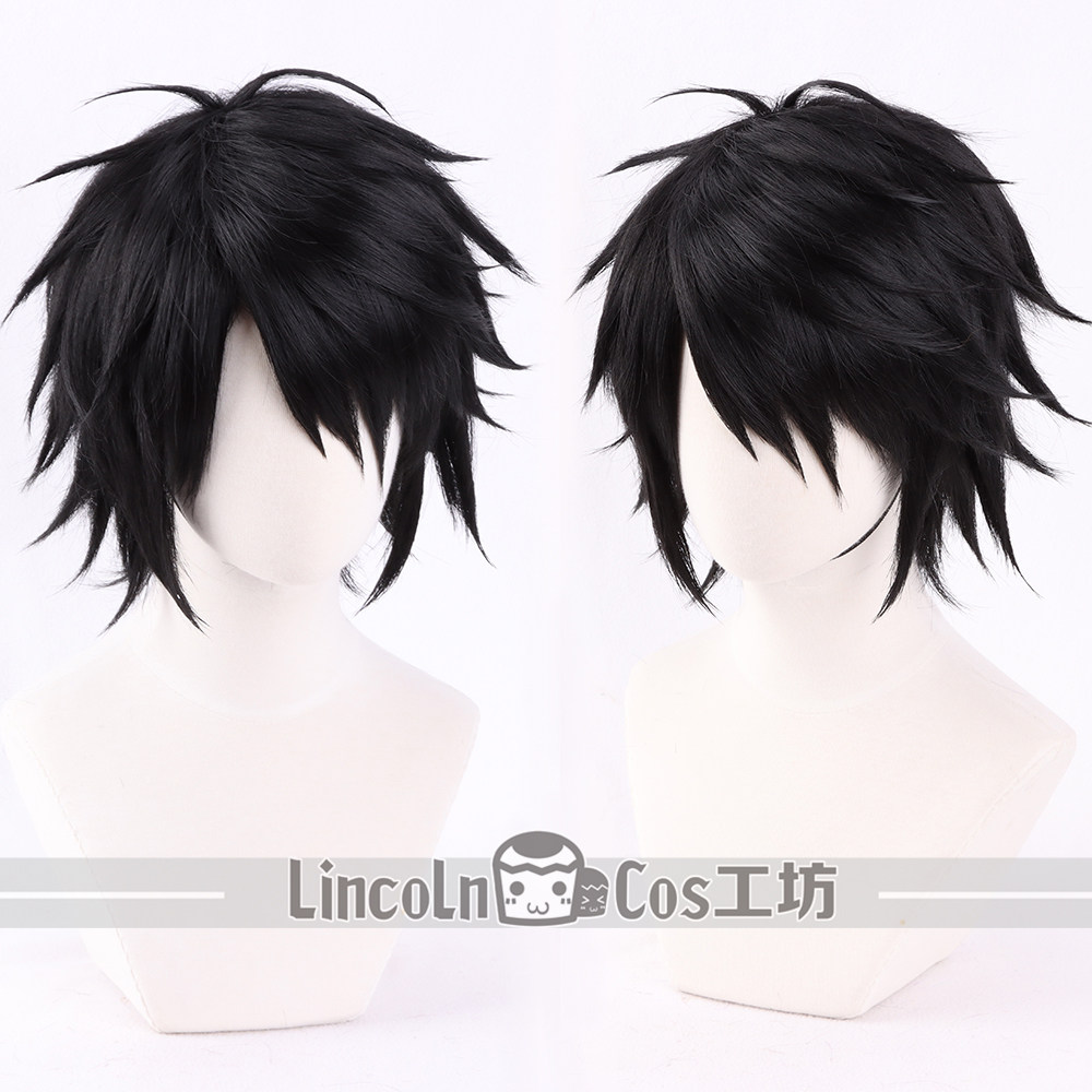LINCOLN死亡笔记L·Lawliet艾尔罗莱特cosplay假发：还原经典，一秒入戏！-聚会装饰假发-淘宝好物网, image size:1000x1000