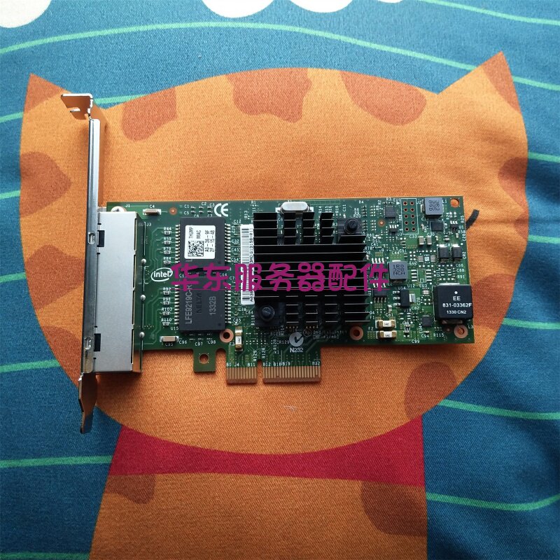 Original dress DELL 0THGMP I350-T4V2 1Gb one thousand trillion Four-port network card Soft routing applicable R630 R730