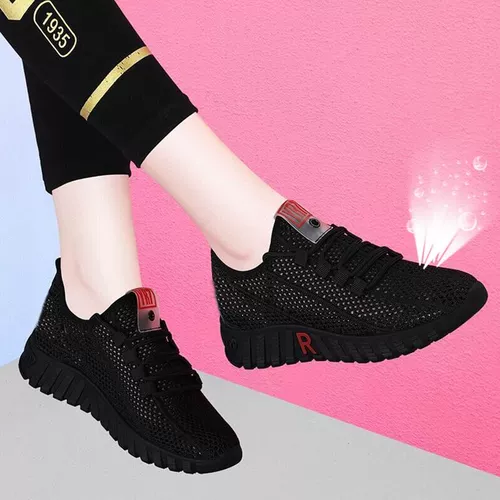 Слипоны, черная танцующая нескользящая обувь для отдыха для матери, мягкая подошва