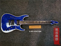 Rhine Musical Instrument] ESP Edwards Nissan E-HR-145NT QM BKAQ Electric Guitar