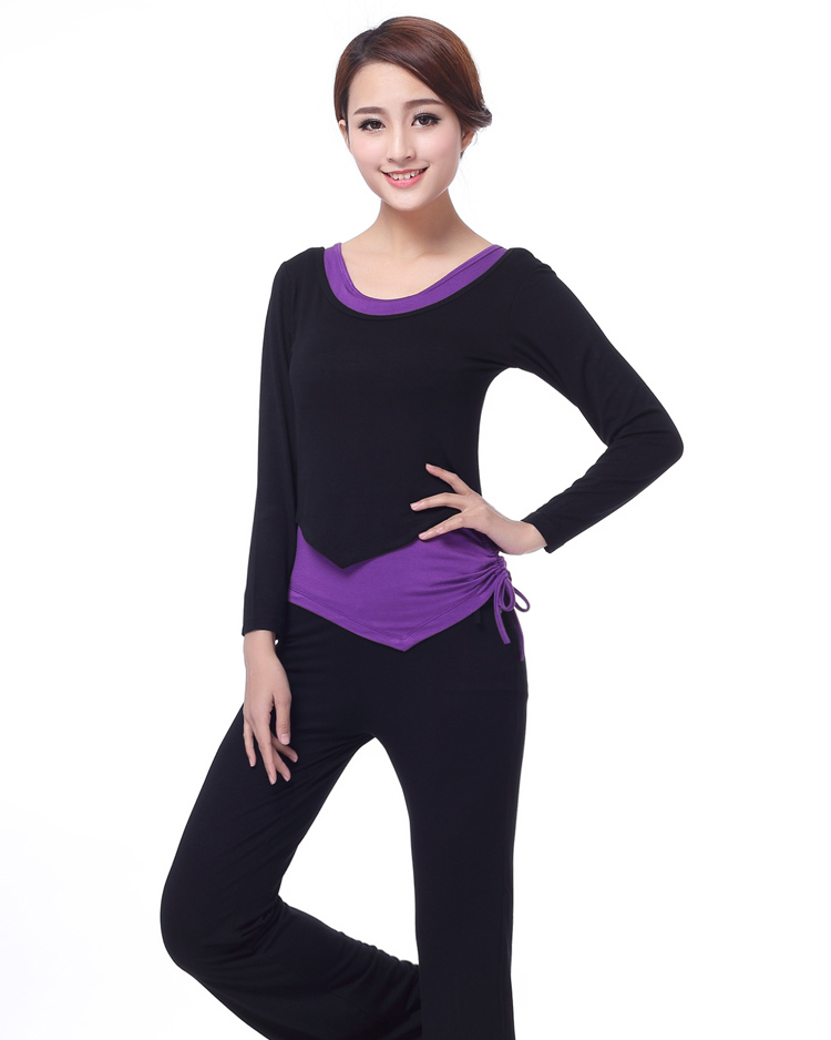 Quần áo tập yoga mùa thu đông thảm yoga du lịch