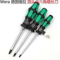 Germany imported WERA Vera round hex socket screwdriver 352-1 5 2 0 2 5 3 0mm