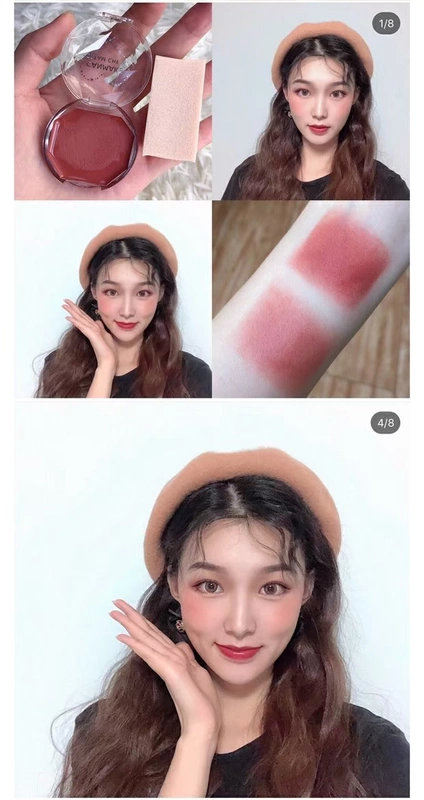 Mua ngay tại Nhật Bản Canmake Ida Blush Cream Rouge Cream Monochrome Daily New Màu thứ 16, 17 - Blush / Cochineal