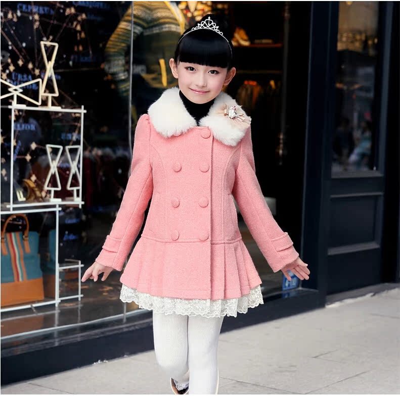 Manteau pour fille en laine - Ref 2162458 Image 17