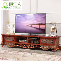 Rattan Beauty Rattan TV Cabinet Indonesia Rattan TV Cabinet Desktop TV Cabinet Base Cabinet Long Cabinet Custom WY