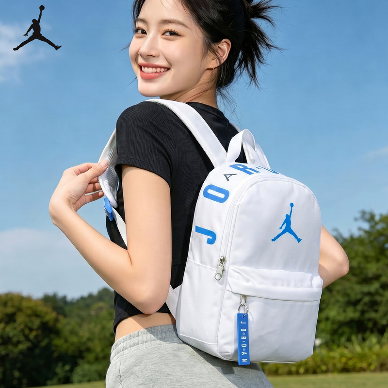 Jordan Jordan Backpack Kidsren's Sports Outdoor Travel Bag Aj Student Small School Bag