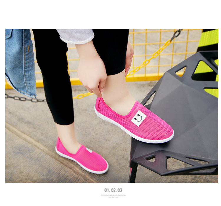 Mùa xuân và mùa hè của phụ nữ Bắc Kinh đôi giày đế bệt giày sandal nữ đi học cấp 2