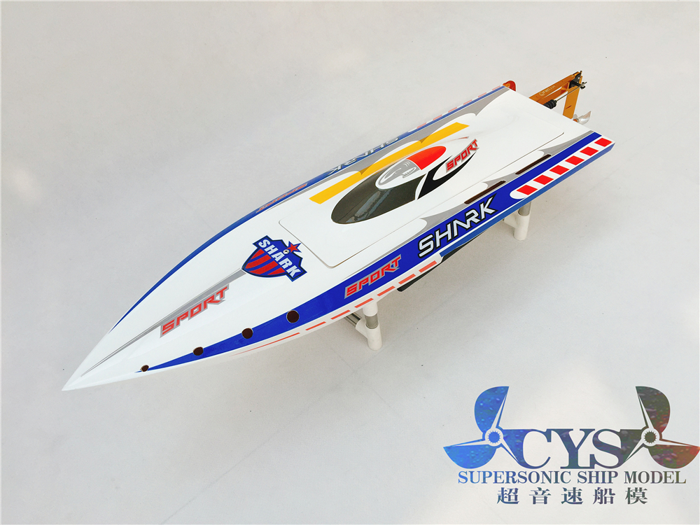 Supersonic boat model Hydra HYDRA MONO2 Great white shark brushless electric boat
