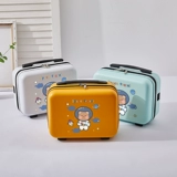 Портативный чемодан, мультяшная милая коробка, маленький ящик для хранения, 14 дюймов