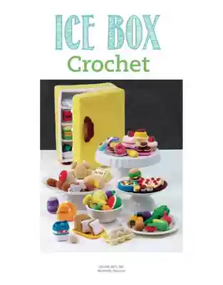 Crochet illustration full set (50 models) refrigerator fruit and vegetable cake tableware condiments Chinese E-tutorial