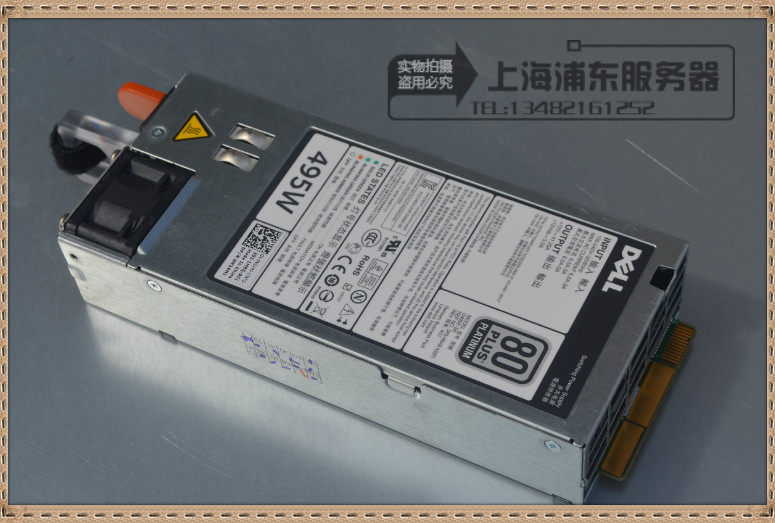 DELL R720 R620 R520 T720 T720 495W server power supply N24MJ 3GHW3