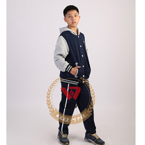Qingdao Weida students wear Jimo experiment four small autumn school uniforms