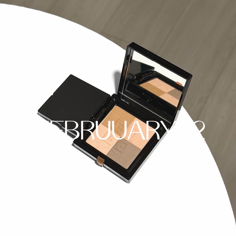 [in Stock] Givenchy 25-Year New Four-Grid Bronze Contouring Powder 001 Japan Counter Exclusive