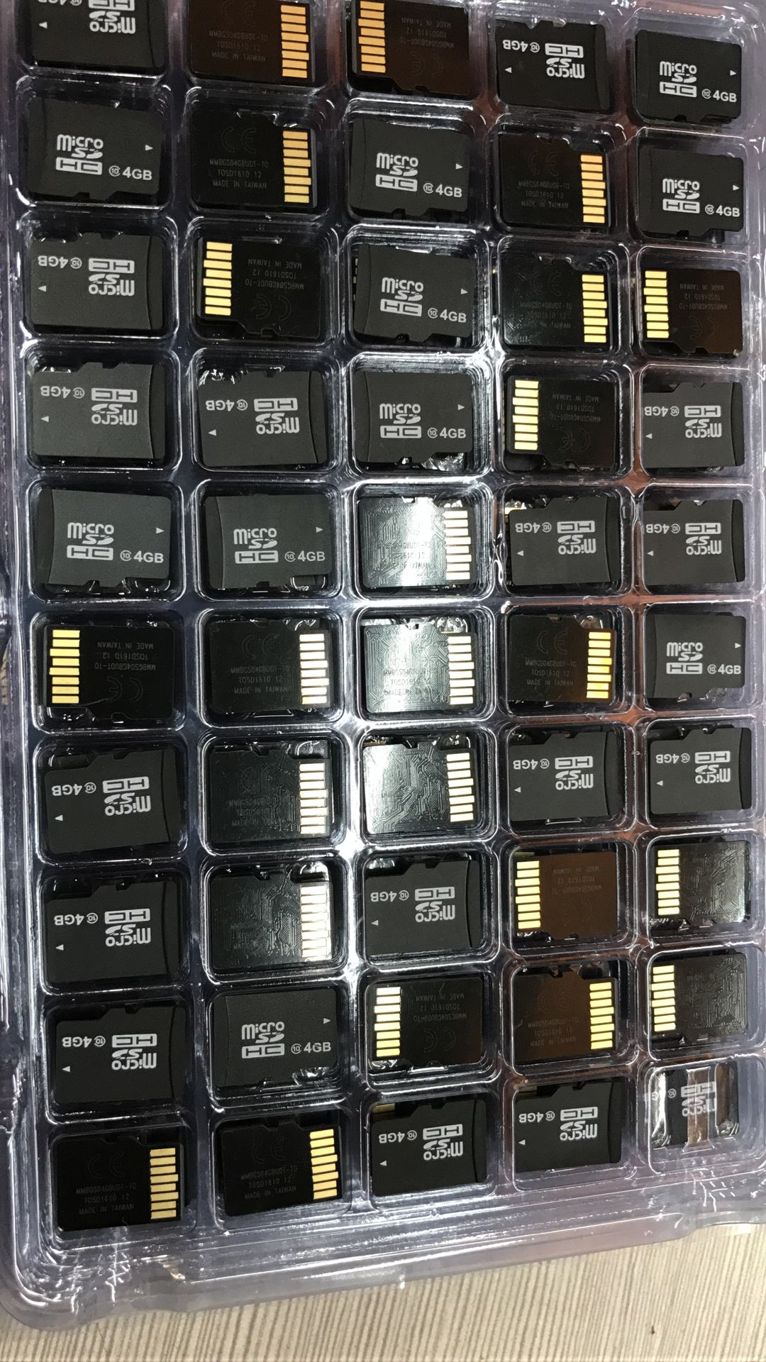 4GB Memory Card in the